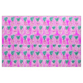 Pananappelpatroon roze Waterverf Stof (Fat Quarter)