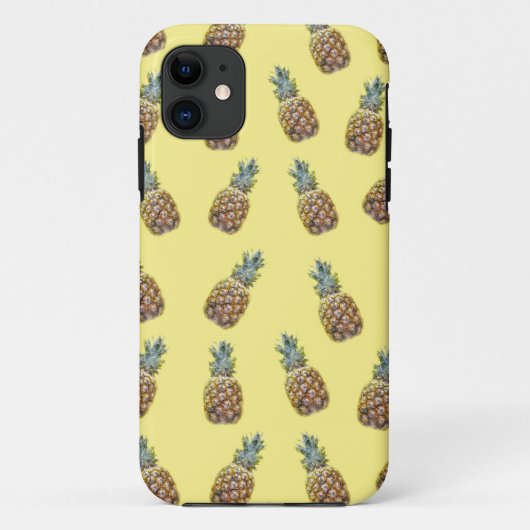 Pananas Fruitpatroon Case-Mate iPhone Case (Achterkant)