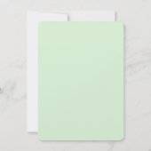 Pananas Housewarming Party tropische Waterverf Kaart (Achterkant)