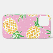 Pananas, liefst roze stipjes Case-Mate iPhone case (Achterkant (horizontaal))