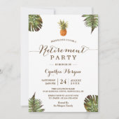 Pananas Summer Retirement Party Kaart (Voorkant)