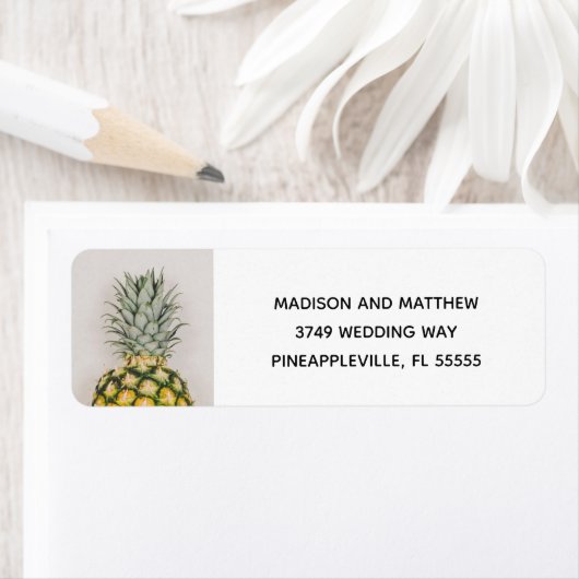 Pananas Tropical Return Address Labels (Insitu)