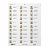 Pananas Tropical Return Address Labels (Full Sheet)