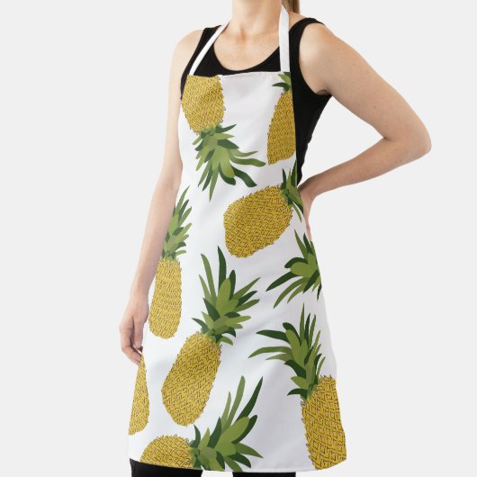 Pananas Tropisch fruitpatroon Schort (Insitu)