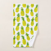 Pananasseipartij tropische vruchten bad handdoek (Handdoek)