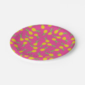 Pananassekortel Kind Birthday Summer Papieren Bordje (Gekanteld)