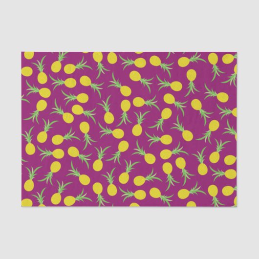 Pananassekortel Kind Birthday Summer Tissuepapier (Voorkant)