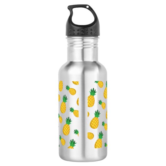 Pananassetpatronen Afdrukwaterflesje Waterfles (Achterkant)