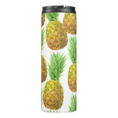 Pananassispatroon waterverf thermosbeker (Achterkant)