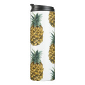 Pananassolpatroon met tropische Waterverf, met naa Thermosbeker (Geroteerd rechts)