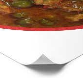 Panang Thai Curry [พ ะ แ ง] ... Thailand Street Fo Poster (Hoek)