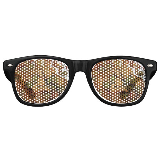 Panang Thai Curry [พ ะ แ ง] ... Thailand Street Fo Retro Zonnebril (Voorkant)