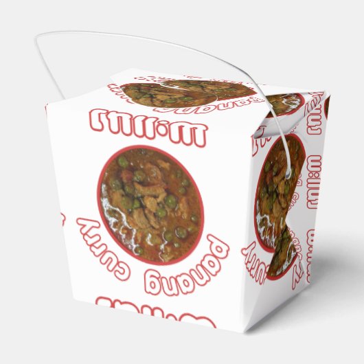 Panang Thai Curry ... Thailand Street Food Bedankdoosjes (Achterkant)