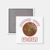 Panang Thai Curry ... Thailand Street Food Magneet (Voorkant / Achterkant)