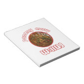 Panang Thai Curry ... Thailand Street Food Notitieblok (Schuin)