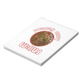 Panang Thai Curry ... Thailand Street Food Notitieblok (Linkerzijde)