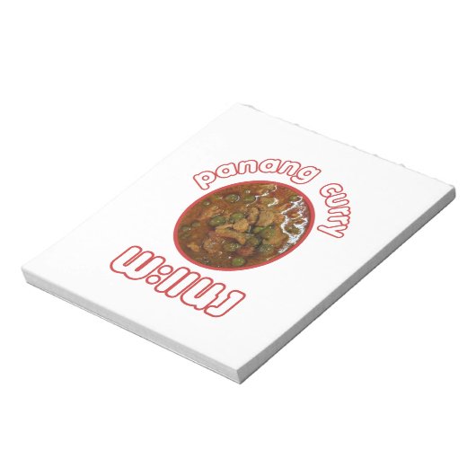 Panang Thai Curry ... Thailand Street Food Notitieblok (Linkerzijde)