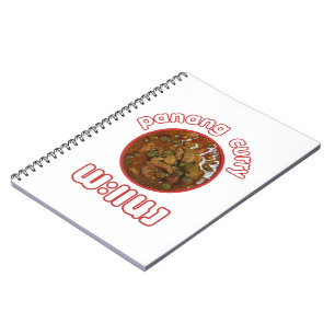 Panang Thai Curry ... Thailand Street Food Notitieboek