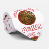 Panang Thai Curry ... Thailand Street Food Stropdas (Opgerold)