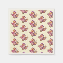  Panasje Bloeit Papier Servet