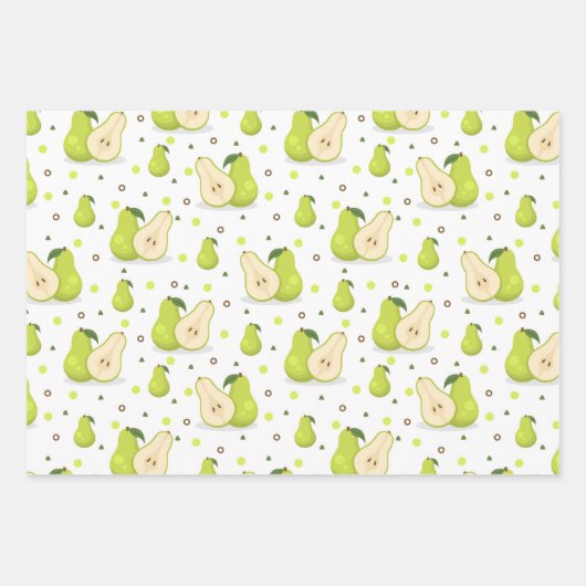 Panassap Pomegranate Pear Wrapping Paper Set van 3 (Voorkant 3)