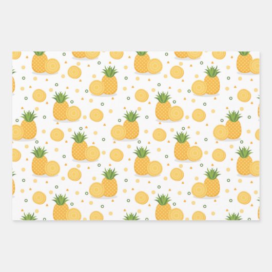 Panassap Pomegranate Pear Wrapping Paper Set van 3 (Voorkant)