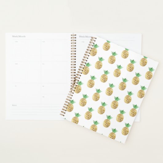 Panassel Gold Tropical Paper Planner (Display)