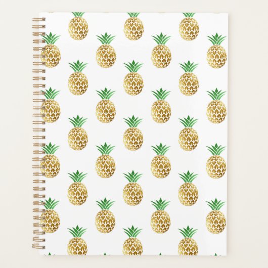 Panassel Gold Tropical Paper Planner (Voorkant)