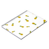 Panassel is een schattige naadloze patroonachtergr notitieboek (Linkerzijde)