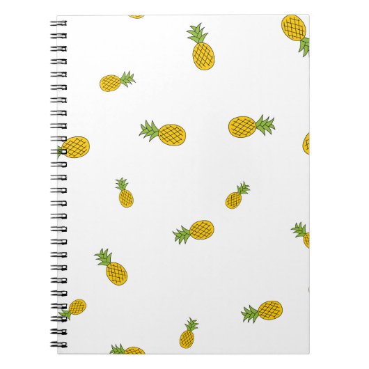 Panassel is een schattige naadloze patroonachtergr notitieboek (Voorkant)