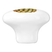 Panasselfruitfotodeur en trekknoppen voor de lade keramische knop (Zijkant)