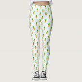 Panassenpatroon zomer leggings (Voorkant)