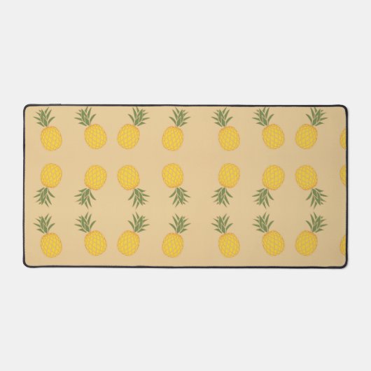 Panassenvruchtenpatroon op bruin bureaumat (Voorkant)