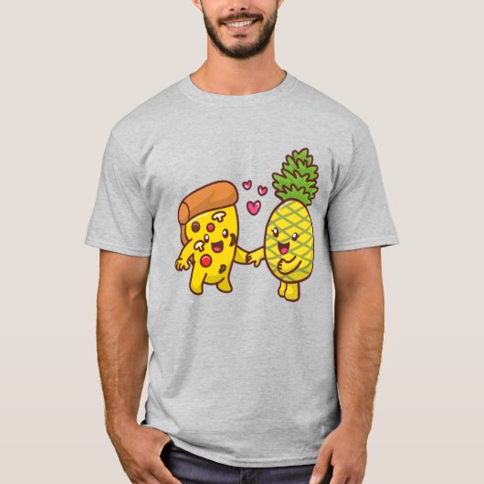 Panassische pizza mannen" t-shirt (Voorkant)