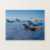 Panavia PA200 Tornado-formatie Puzzle Legpuzzel (Horizontaal)