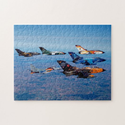 Panavia PA200 Tornado-formatie Puzzle Legpuzzel (Horizontaal)