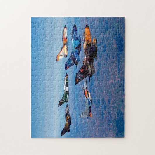 Panavia PA200 Tornado-formatie Puzzle Legpuzzel (Verticaal)