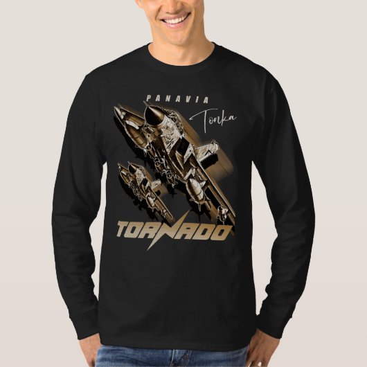 Panavia Tornado Europese Luchtmacht Fighterjet T-shirt (Voorkant)