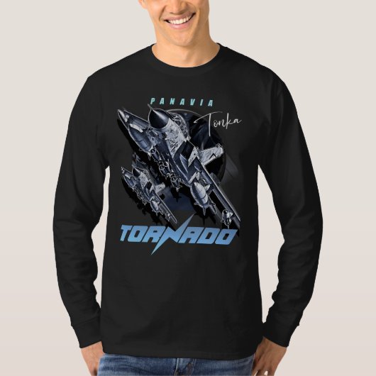 Panavia Tornado Europese Luchtmacht Fighterjet T-shirt (Voorkant)