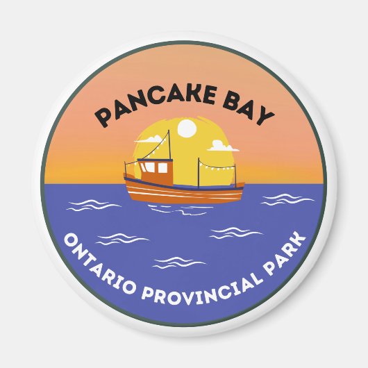 Pancake Bay Ontario Provinciale Park Magnet (Voorkant)