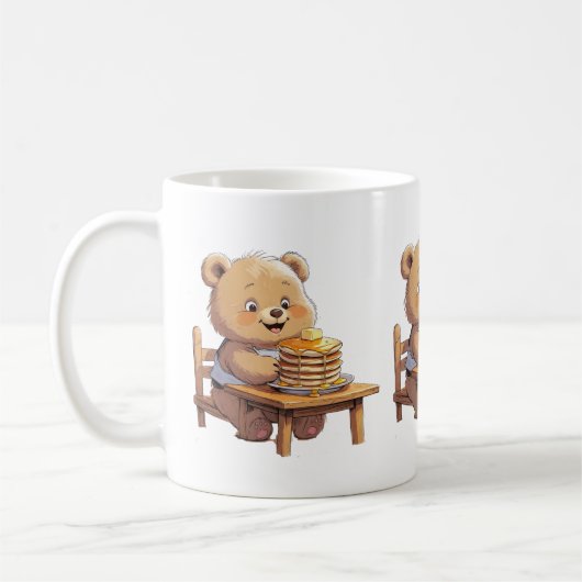 Pancake Bear Mug Koffiemok (Links)