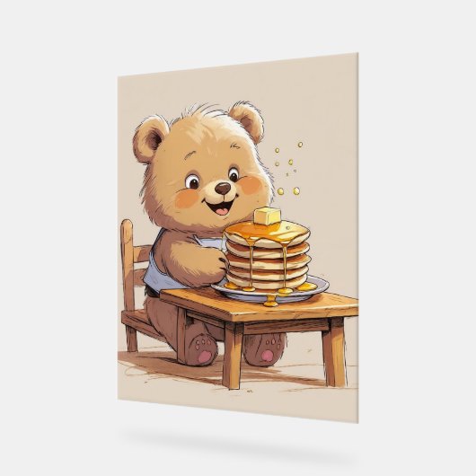 Pancake Bear Poster (Hoek)