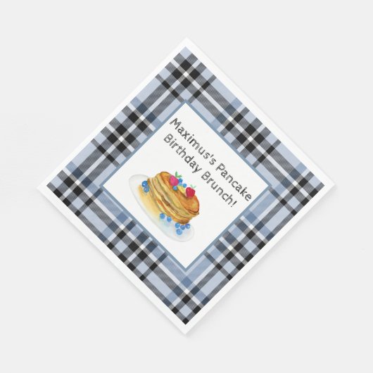 Pancake Birthday Brunch Servet (Hoek)