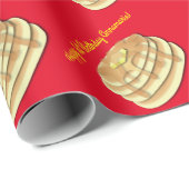 Pancake Birthday Party Flapjack Cute Kinder Cadeaupapier (Rol Hoek)