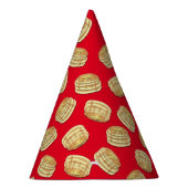 Pancake Birthday Party Flapjack Cute Kinder Feesthoedjes (Rechts)