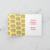 Pancake Birthday Party Flapjack Cute Kinder Kaart (Binnen)