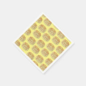 Pancake Birthday Party Flapjack Cute Kinder Servet (Hoek)