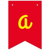 Pancake Birthday Party Flapjack Cute Kinder Vlaggetjes (Derde vlag)