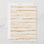 Pancake Birthday Uitnodiging (Achterkant)