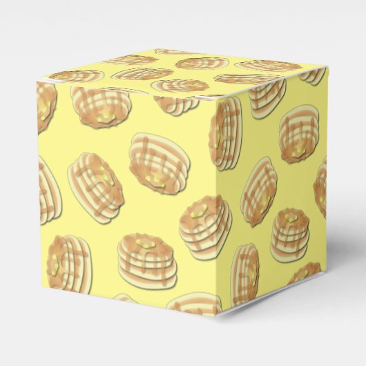 Pancake Breakfast Brunch Birthday Party Kinder Bedankdoosjes (Voorkant Zijde)